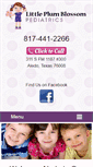 Mobile Screenshot of littleplumblossom.com